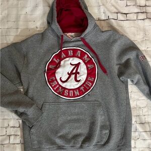 Gray Alabama Crimson Tide Hoodie